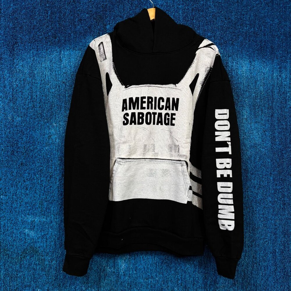 ASAP Rocky x AWGE American Sabotage Dont Be Dumb Hoodie XL